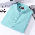 Men's Solid Colour Cotton Full sleeve Shirt - Image 4