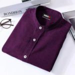 Men's Solid Colour Cotton Full sleeve Shirt - Image 2
