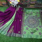 এমব্রয়ডাড়ী ধুপিয়ানসিল্ক শাড়ী