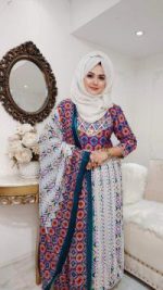 জামদানি নাইরা থ্রি পিস - Image 2