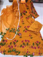 Readymade Gown Three Piece - Image 2