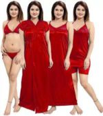6 Pieces Night Dress Set - Image 2
