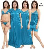 6 Pieces Night Dress Set - Image 3
