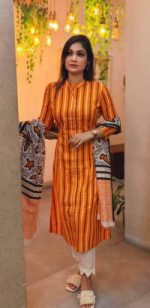 লিলেন থ্রি পিস - Image 2