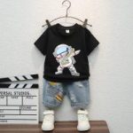 Summer Baby T-Shirt Pant Combo Set - Image 4