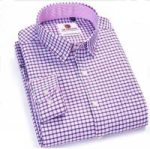 Exclusive Premium Qualityful full sleeve Cotton offichial Formal juri Check Shirt for Man's - Image 2