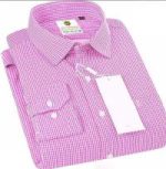 Exclusive Premium Qualityful full sleeve Cotton offichial Formal juri Check Shirt for Man's - Image 4