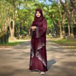 Premium Stone Borka with Hijab - Image 4