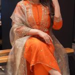 সিকুয়েন্স এমব্রয়ডারি রেডিমেড থ্রি পিস