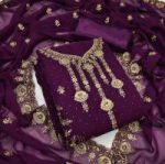 Embroidary Georjet Three Piece - Image 4