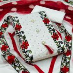 কাশ্মীরী আড়ি এম্ব্রডারী থ্রি-পিচ - Image 3