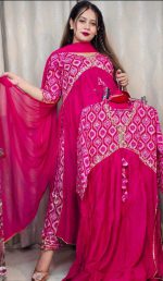 আলিয়া কাট  থ্রি পিস - Image 4