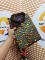 Cotton Print Panjabi - Image 3