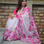 চান্দুরি সিল্ক শাড়ি ব্লাউজ সহ