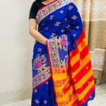 প্রিমিয়াম হাইব্রিড সুতি শাড়ি (রিয়েল ছবি)