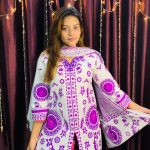 Coton dress whith skin print