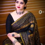 Block Print Reshmi Silk Sharee