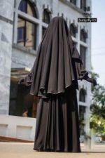 সামিয়া বোরকা সেট হিজাব নিকাবসহ - Image 4