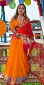 Soft Silk High Quality Sharee with Blouse Piece - Image 2