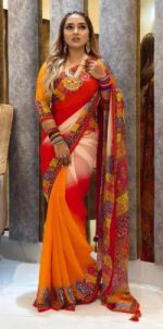 Soft Silk High Quality Sharee with Blouse Piece - Image 4