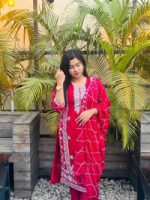 Georgette Embroidery Four Piece - Image 4