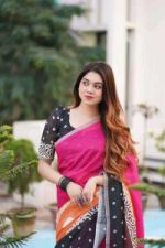 Adhuri silk sharee - Image 3