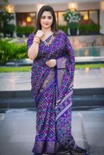 Half Silk Saree with Blouse Piece - Image 4