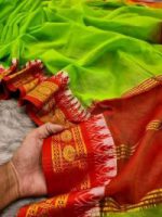 Half silk modhurai sharee - Image 3