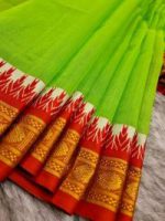 Half silk modhurai sharee - Image 4