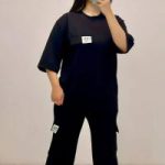 Ladies Tshirt and Trouser Set - Image 2