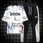 Drop Shoulder Mash T-Shirt and Trouser - Image 2