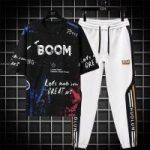 Drop Shoulder Mash T-Shirt and Trouser - Image 3