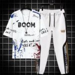 Drop Shoulder Mash T-Shirt and Trouser - Image 4