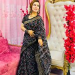 Dhupian Silk Sharee with Blaus Piece
