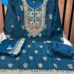 Indian Chinon Georgette Three Piece