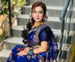 Dhupian Silk Sharee with Blouse Piece - Image 3
