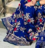 Dhupian Silk Sharee with Blouse Piece - Image 4
