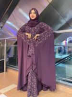Abaya Borka with Hijab - Image 3