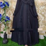 Embroidery Borka with Hijab