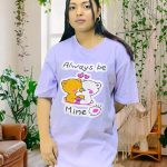 Drop Shoulder Ladies T-shirt