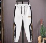 Black Cargo Stripe Sweatpants Joggers - Image 3