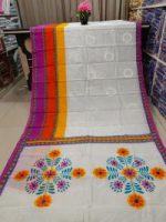 Half Silk Skin Print Sharee - Image 3