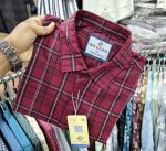 Pure Cotton full Sleeve Check Shirt
