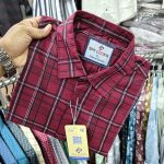Pure Cotton full Sleeve Check Shirt