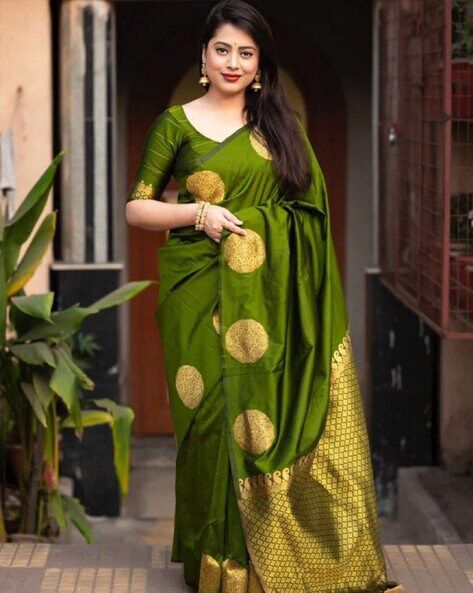 1747077061_L_2.jpg Silk Sharee with Blouse Piece - Image 1