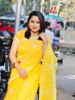 Block Print Sharee with Blouse Piece - Image 3