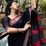 Half silk sharee with blause pcs
