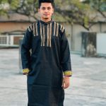 Block Print Panjabi