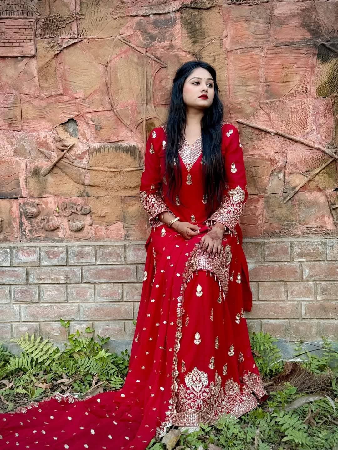 1750254741_L_1.jpg Indian Fox Georgette Thrree Piece - Image 1