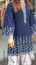 Soft Cotton Embroidery Three Piece - Image 4